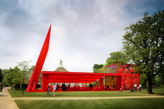 ������ ��������� Serpentine Gallery, Designed by Jean Nouvel  Ateliers Jean Nouvel