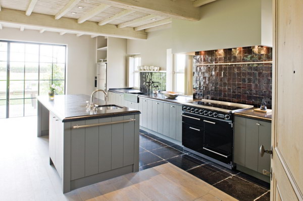 кухня в ретростиле, выставка LivingKitchen