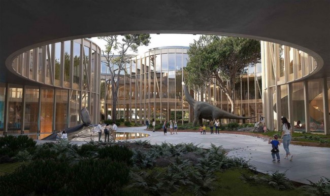 3XN в сотрудничестве с NAUTES Építészműterem Kft,  музей естественной истории Венгрии, BIG