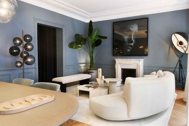 экспозиция Gallotti&Radice в Париже, гостиная