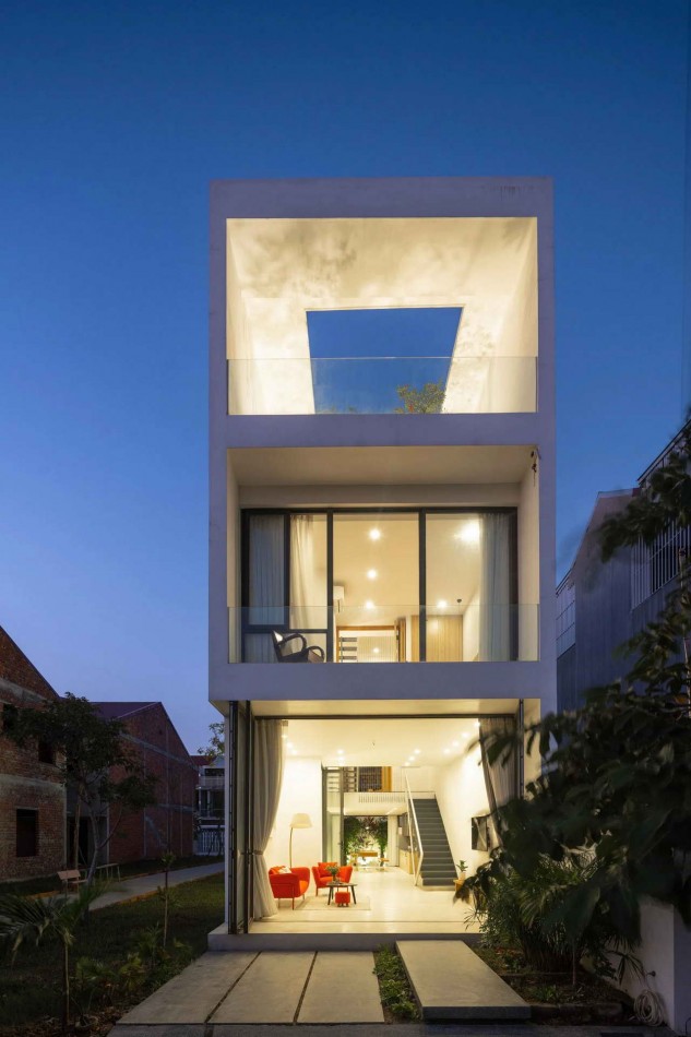 дом HA House, архитектура Nguyen Khai Architects & Associates