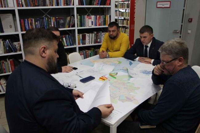 работа над мастер-планом Минусинска