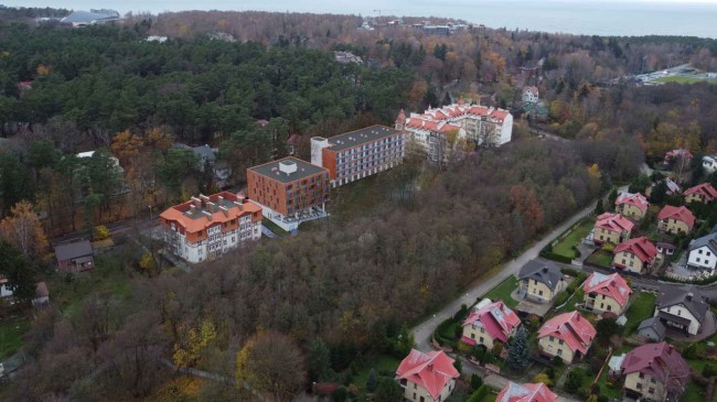 Нордический дом, вид сверху