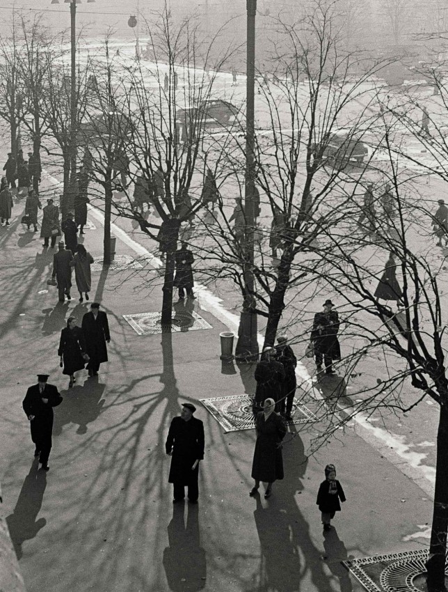 Владимир Степанов. Солнечный апрель. Цветной бульвар, 1956