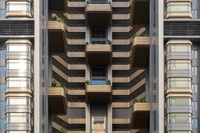 фасад ЖК Grand Bayview Qianhai