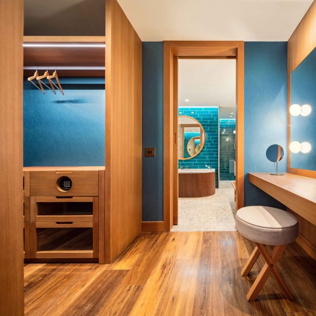 гардеробная в номере Penthouse Suite, Flaviano Capriotti Architetti