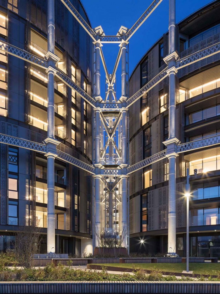 газгольдеры, реконструкция WilkinsonEyre