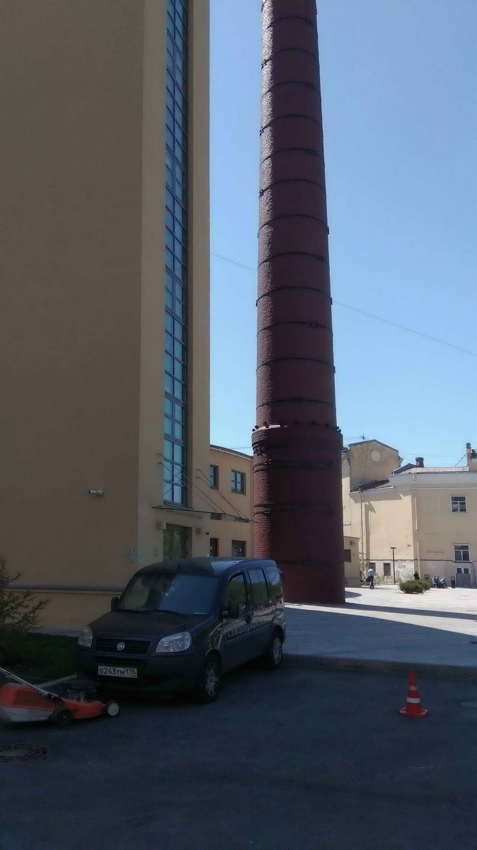 труба Левашовского хлебозавода