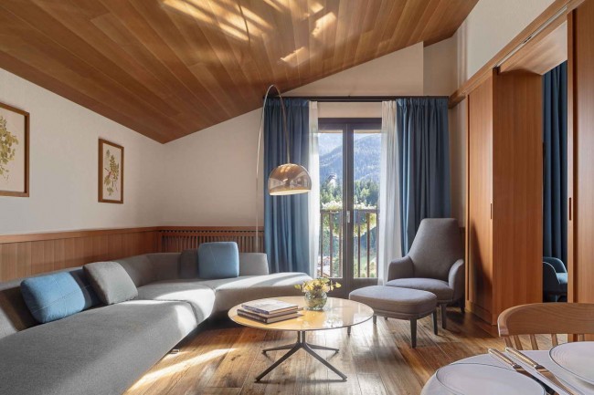 гостиная в номере Penthouse Suite, Flaviano Capriotti Architetti