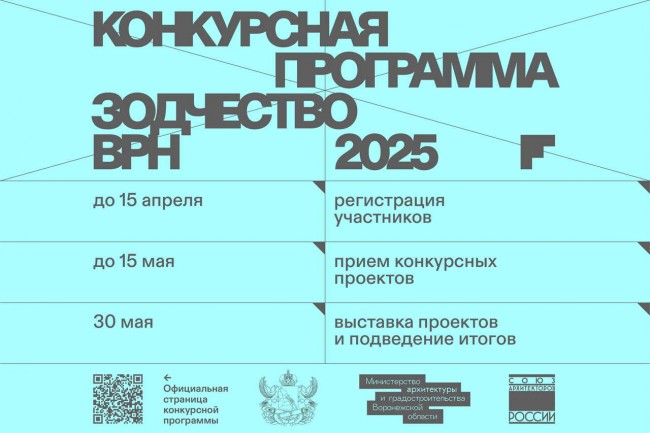 Конкурсная программа «Зодчество ВРН 2025»