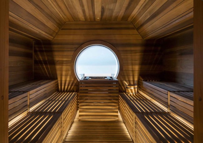 сауна, Flaviano Capriotti Architetti