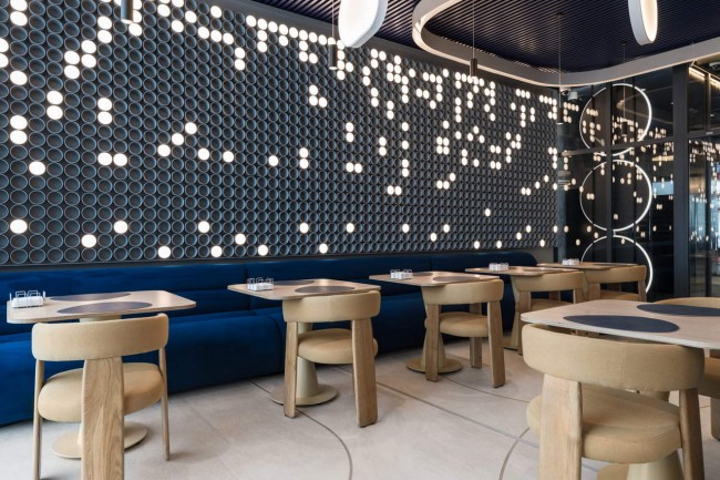 световые инсталляции, отель Kravt Hotel Innopolis