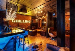 Интерьер ресторана CHILLING в Москве