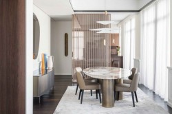 Интерьер пентхауса Walnut White