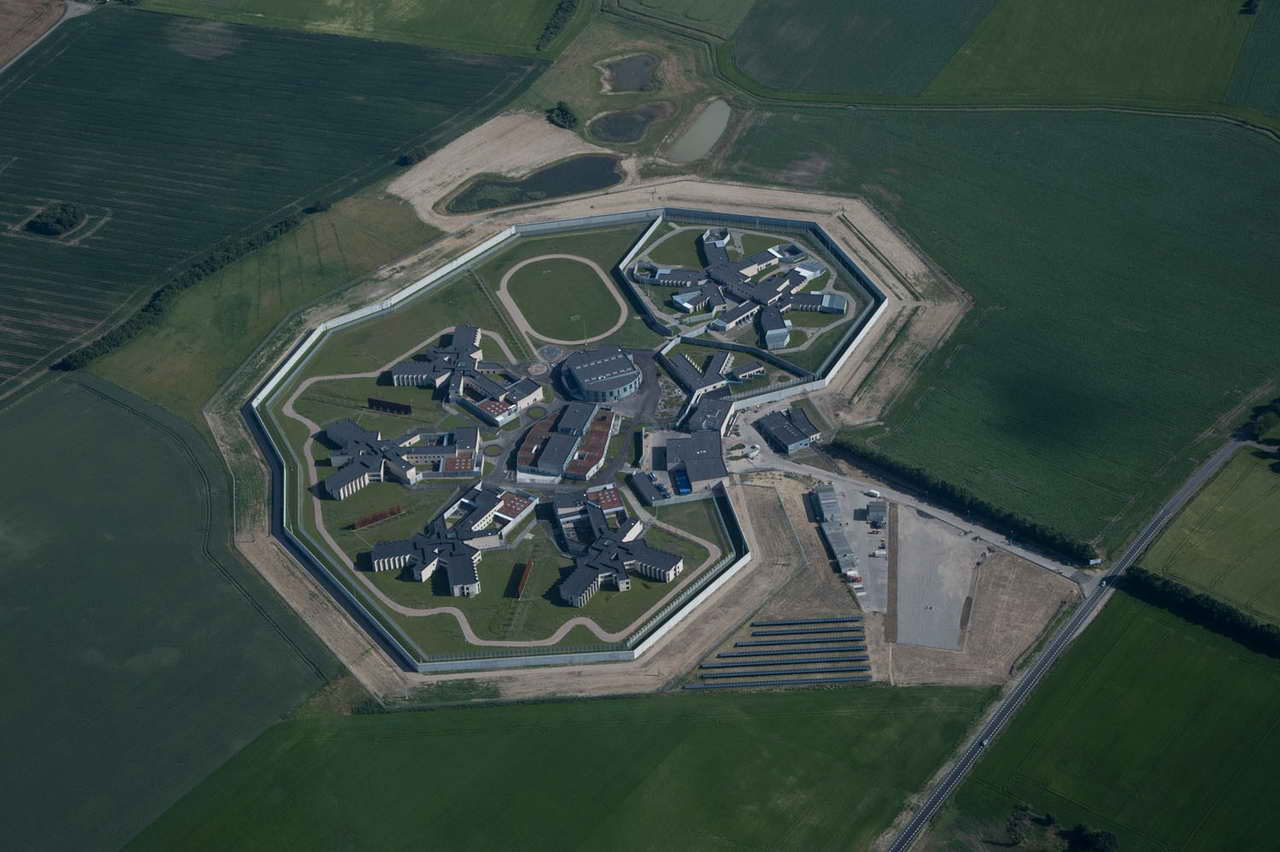 макет тюрьмы Storstrøm Prison