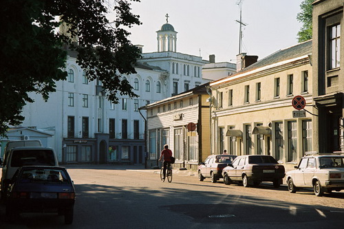 Сортавала, площадь Кирова, фото - Алексей Легконогов