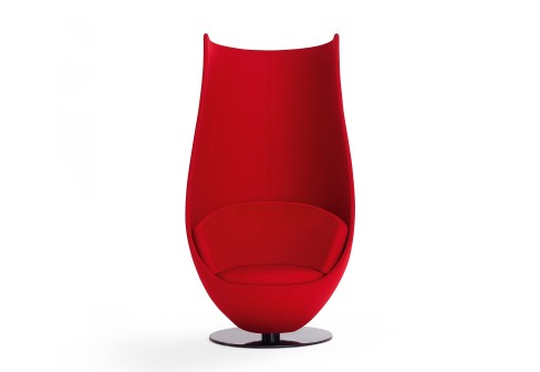кресло-тюльпан, дизайн Марсель Вандерс для Каппелини (Cappellini), миланский салон 2010