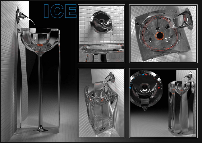 Александр Кудрявцев, Нижний Новгород. Проект раковины ICE