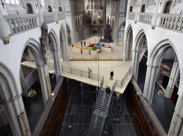 Работа для новой кирхи в Амстердаме, 2009, Krijn de Koning
