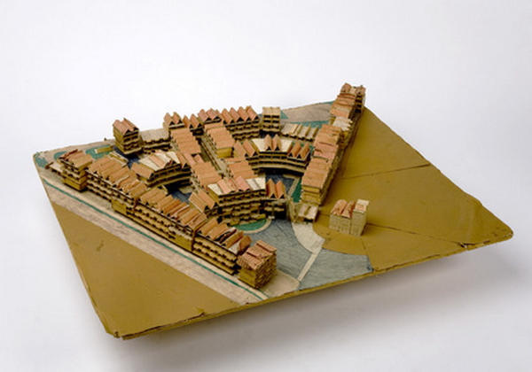 архитектор J. Verhoeven, макет жилого комплекса в Роттердаме, 1977-1979 г.г.