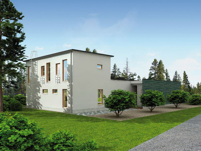 загородный дом Honka Lumi, архитектор Ville Annila