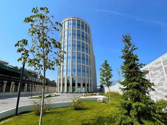  бизнес-центр AFI Square, благоустройство