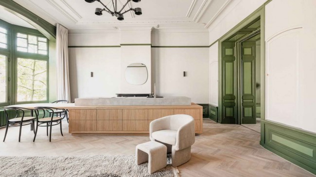комната с эркером, Bureau Fraai