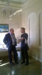 главный архитектор Санкт-Петербурга Владимир Григорьев и главный редактор журнала Проект Балтика Владимир Фролов