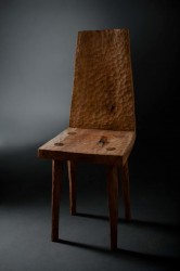 Chair #1. Стул, массив дуба, выварка в масле. Дизайн: Денис Милованов.