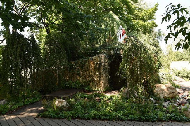 вход в пещеру, ландшафтная инсталляция Погружение в сон