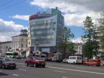 вогнутый фасад здания