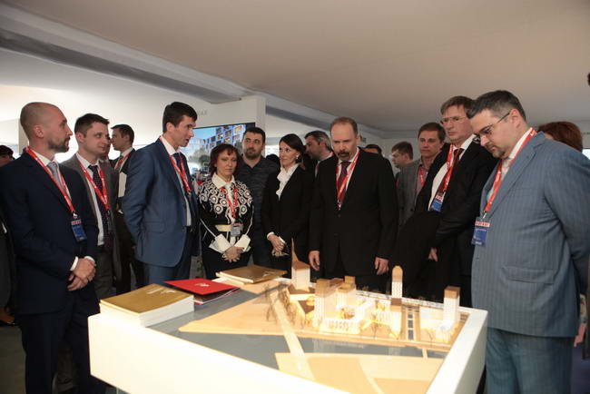 макет Golden City на MIPIM 2016