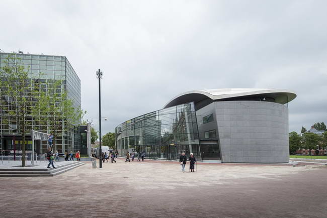 Новый вход в музей Ван Гога в Амстердаме, проектирование Kisho Kurokawa Architect & Associates и Hans van Heeswijk Architects