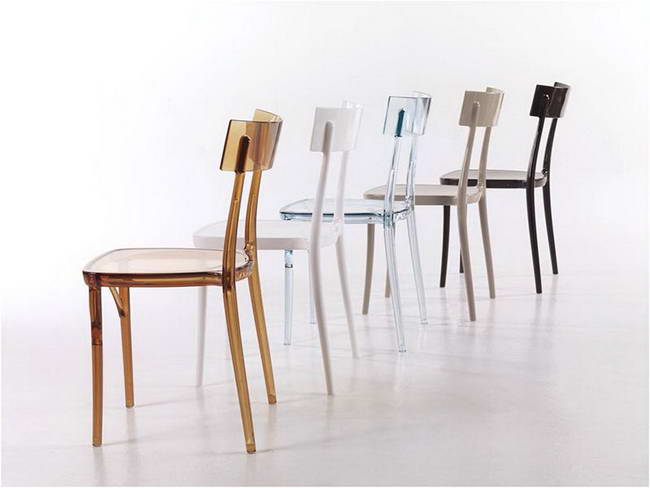 стул milano 2015, поликарбонат, дизайн Bestetti Associati