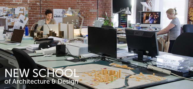 занятия в архитектурном классе New School of Architecture & Design