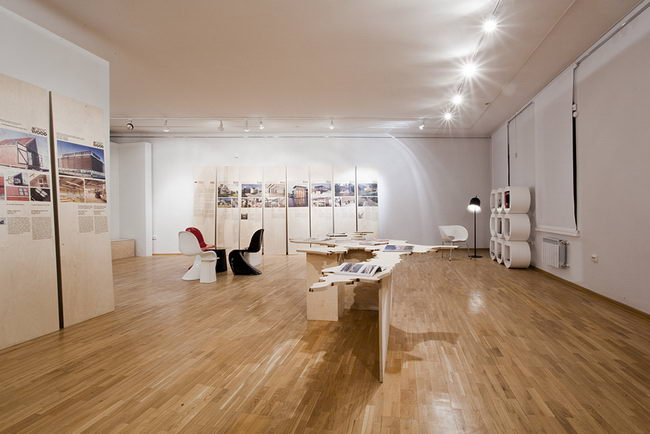 экспозиция выставки Nordic Wood в Петербурге