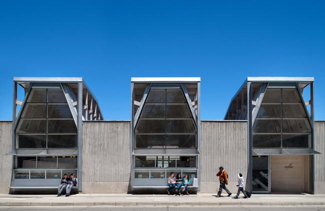 Общественная библиотека, Чили, Sebastian Irarrazaval Arquitectos