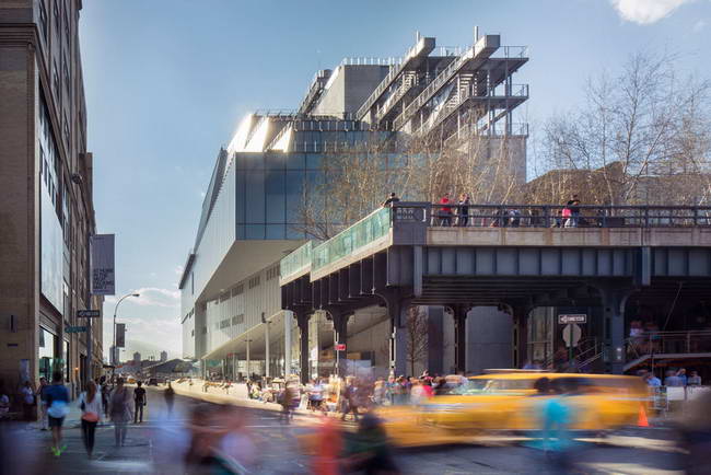 Музей американского искусства, архитектурное проектирование Renzo Piano Building Workshop