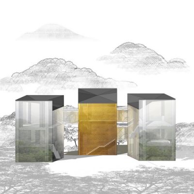 Triptych House, Yung Ho Chang
Загородный дом Триптих (Triptych House), архитектор Yung Ho Chang
