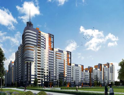 Жилые многоквартирные дома со встроенными помещениями и автостоянками
ООО «Архитектурное бюро «Студия 17»
Адрес: Санкт-Петербург, Петергофское шоссе, участок №21, квартал 39-3
Руководитель: Гайкович С.В.
Авторы проекта:  Кузнецов В.О., Прядохина Е.В., Ченцова Л.В.(ГАП), Шретер И.Э.,  Яковлева В.А.

