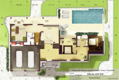план виллы Cotton Bay Estates, первый этаж
Keywords: план виллы Cotton Bay Estates, первый этаж