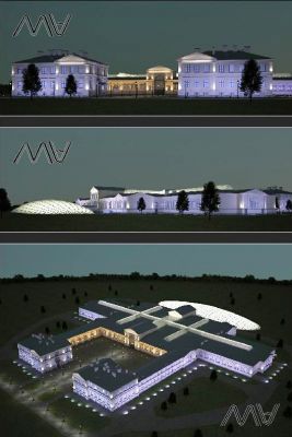 Архитектурная подсветка комплекса "Михайловка"
Эскизное предложение (3D Визуализация)
Keywords: Архитектурная подсветка комплекса "Михайловка" Архитектурное освещение