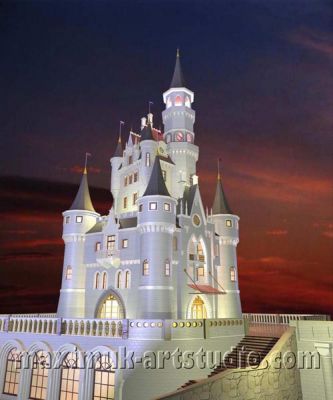 Замок ночью
Стилизация и 3d визуализация архитектурного объекта
Keywords: архитектура
