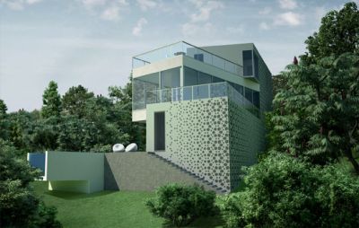 Фасад с остекленным фонарем, односемейный дом в Гурзуфе
Keywords: M2 Architectural Group, односемейный дом в Гурзуфе