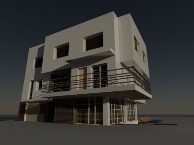 TW-FS-house вариант с остекленной террасой главный вид
