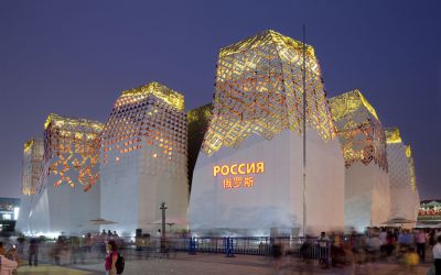 Р
Выставочный павильон на ЭКСПО 2010
Keywords: российский павильон