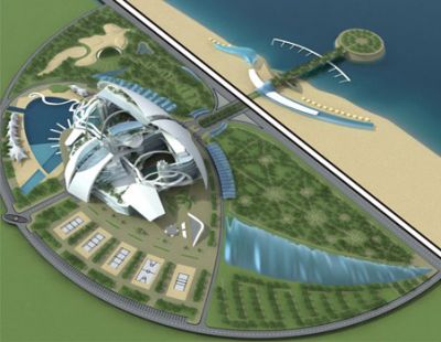 ОТЕЛЬ ДЛЯ ТОРГОВО-ТЕКСТИЛЬНОГО КОМПЛЕКСА АВАЗА, г. Туркменбаши
