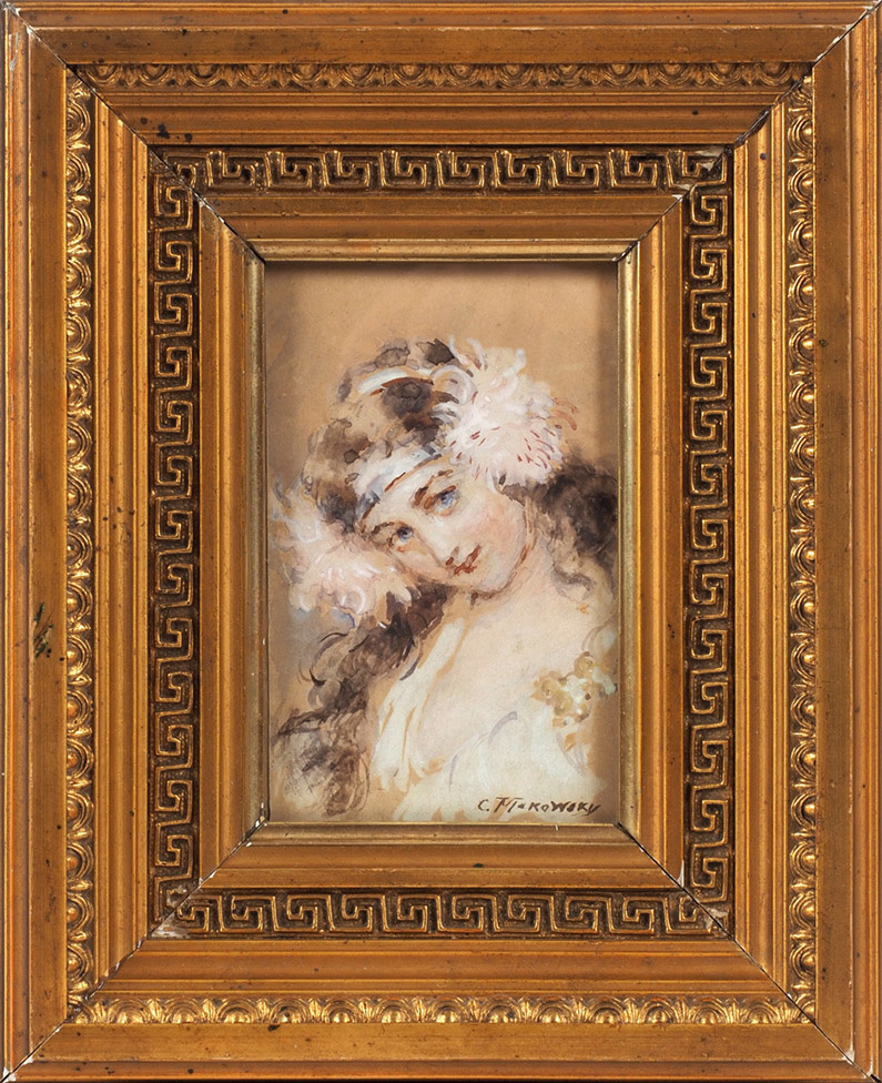 К. Маковский «Головка». 1900-е гг..jpg